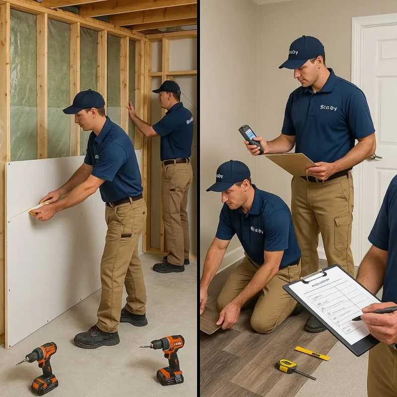Repairs and Reconstruction process in Sheridan, IN